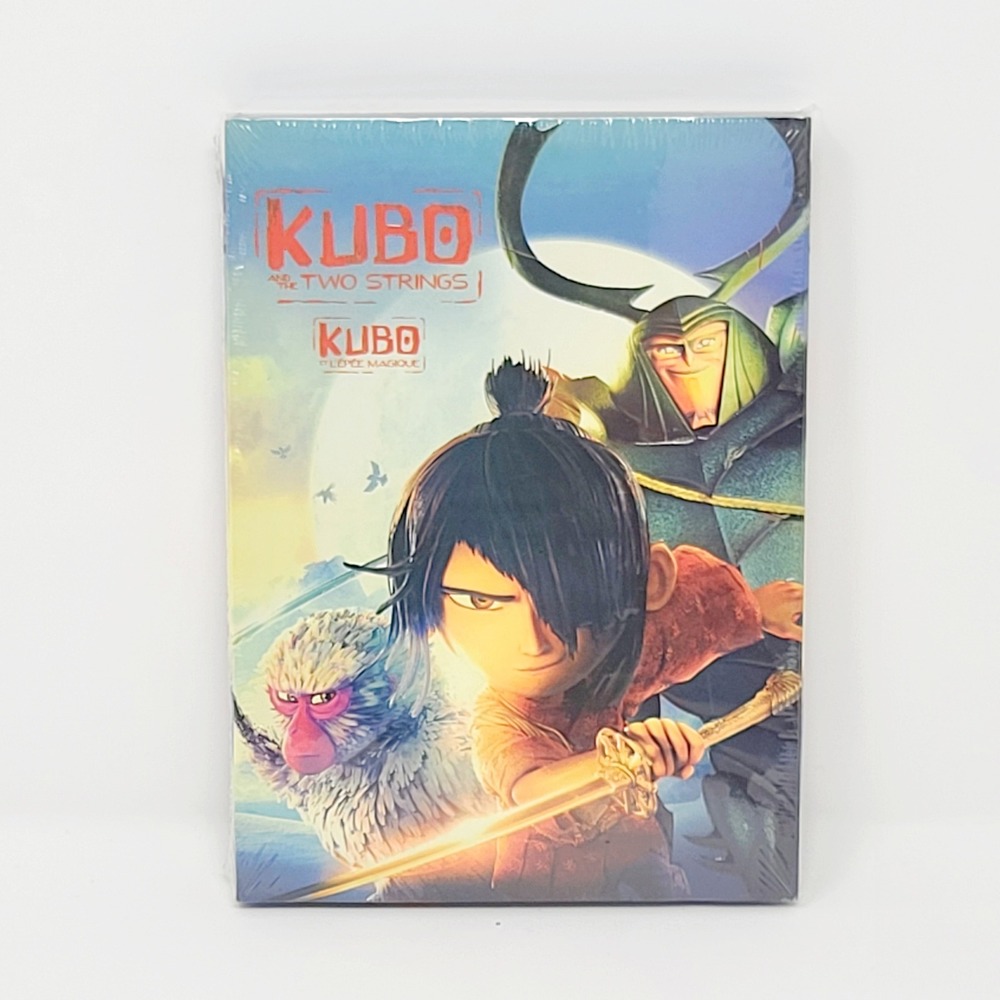 LAIKA Kubo and the Two Strings DVD Movie Kids Family Animated Sealed New